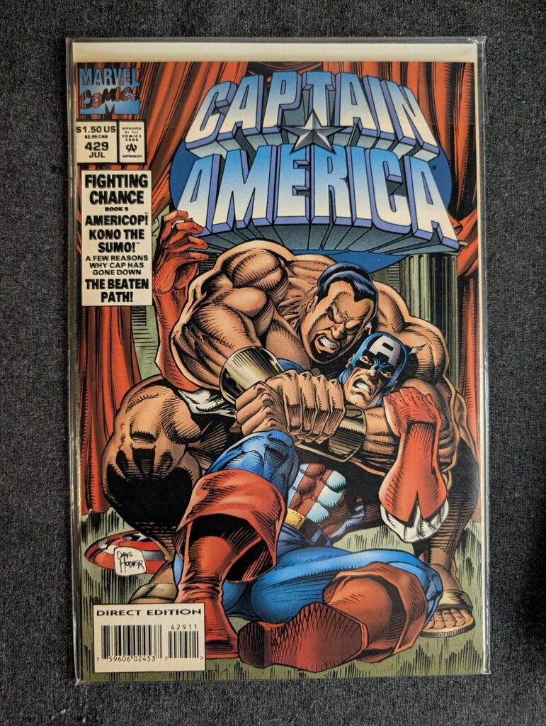 Captain America #429 front cover