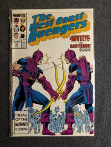 The West Coast Avengers #27 front cover