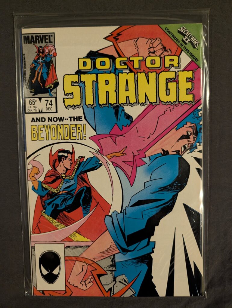 Doctor Strange #74 front cover