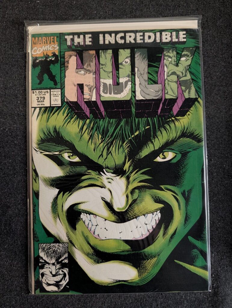 The Incredible Hulk #379 front cover