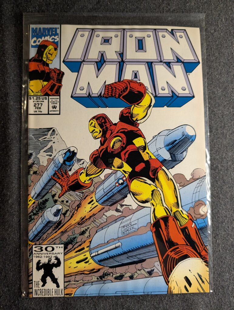 Iron Man #277 front cover