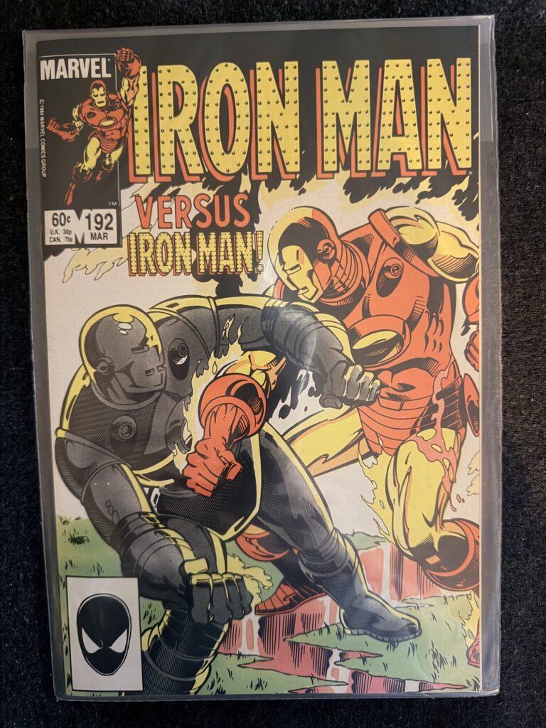 Iron Man #192 front cover