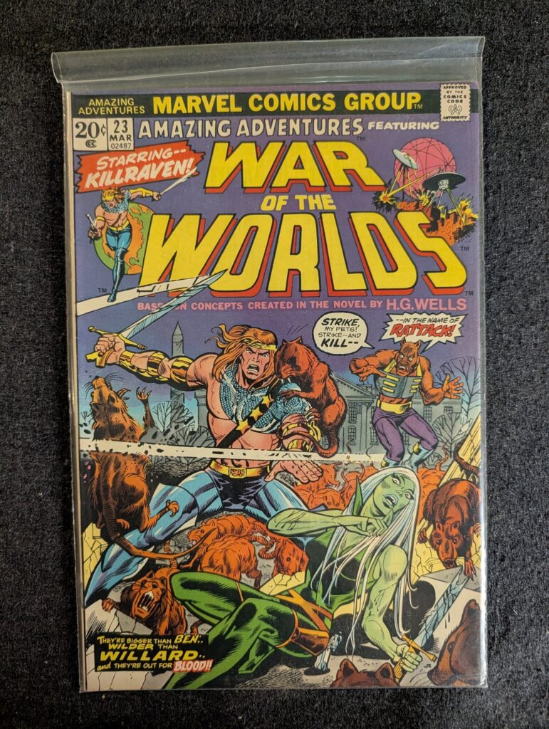 Amazing Adventures #23 front cover