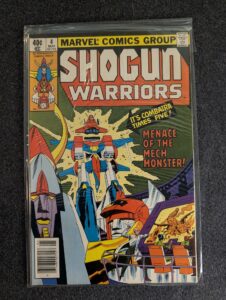 Shogun Warriors #4 front cover
