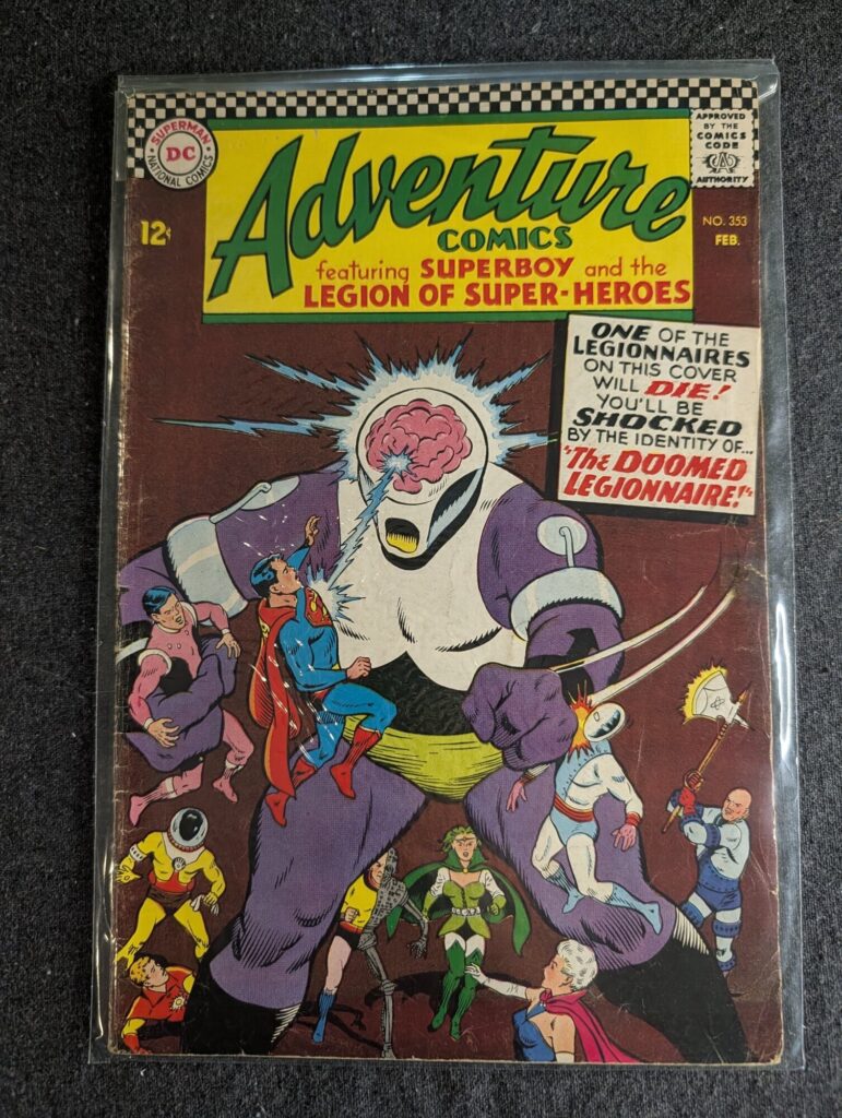 Adventure Comics #353 front cover