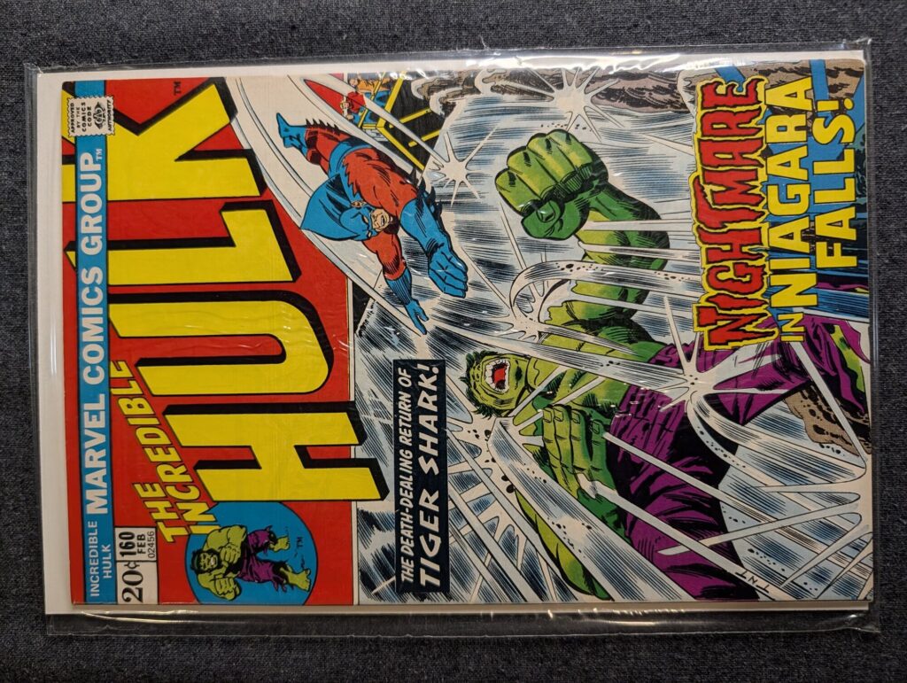 The Incredible Hulk #160 front cover