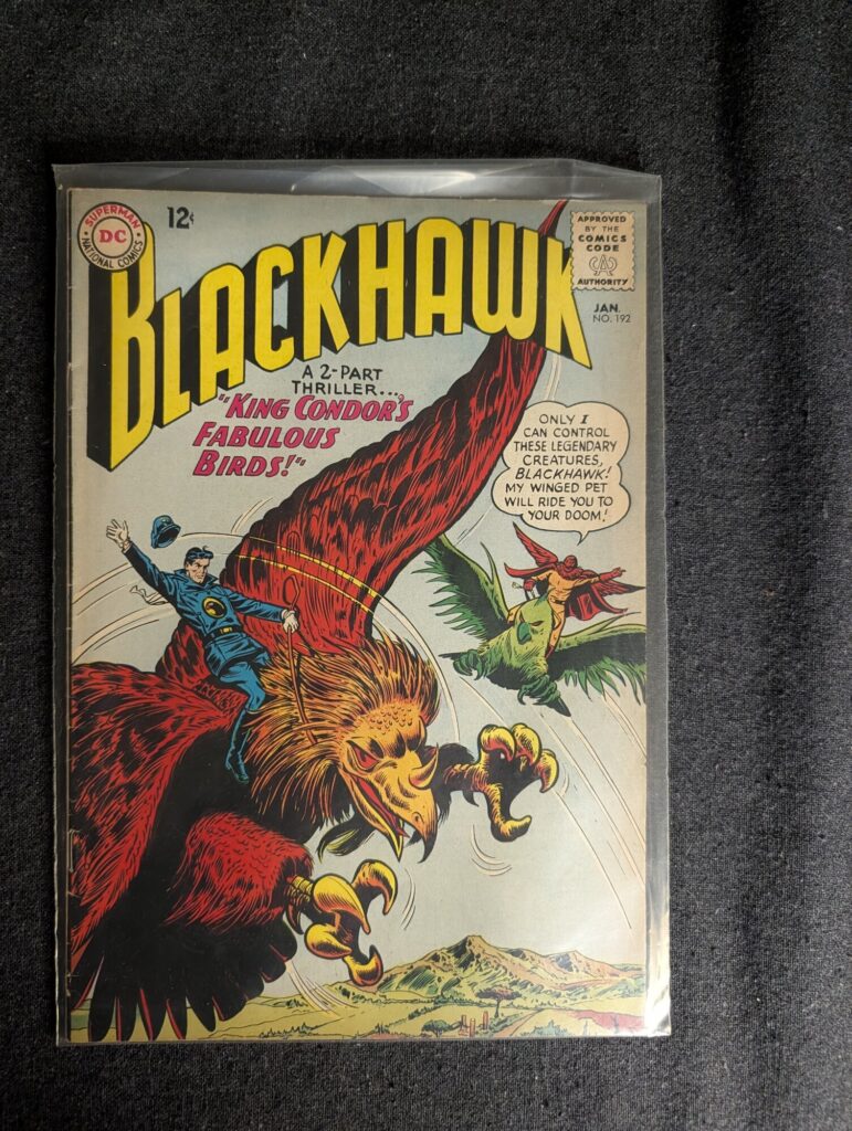 Blackhawk #192 front cover