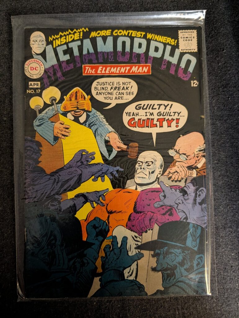 Metamorpho #17 front cover