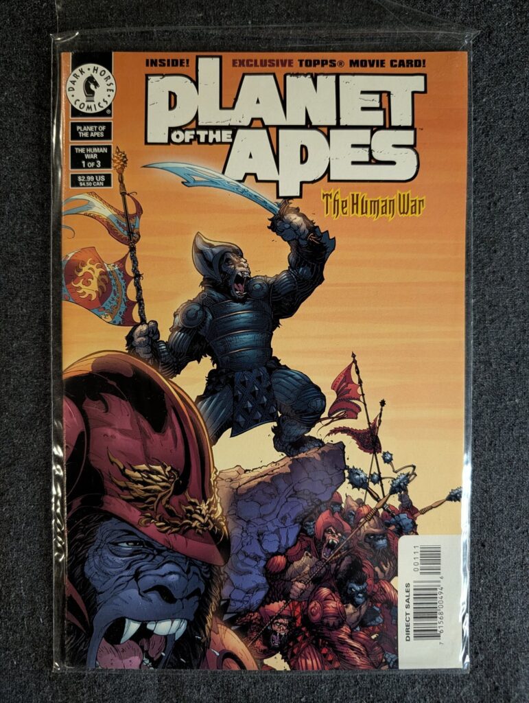 Planet of the Apes: The Human War #1 front cover