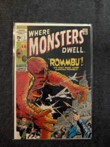 Where Monsters Dwell #7 front cover