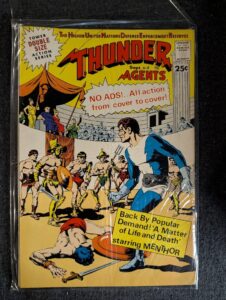 T.H.U.N.D.E.R. Agents #18 front cover