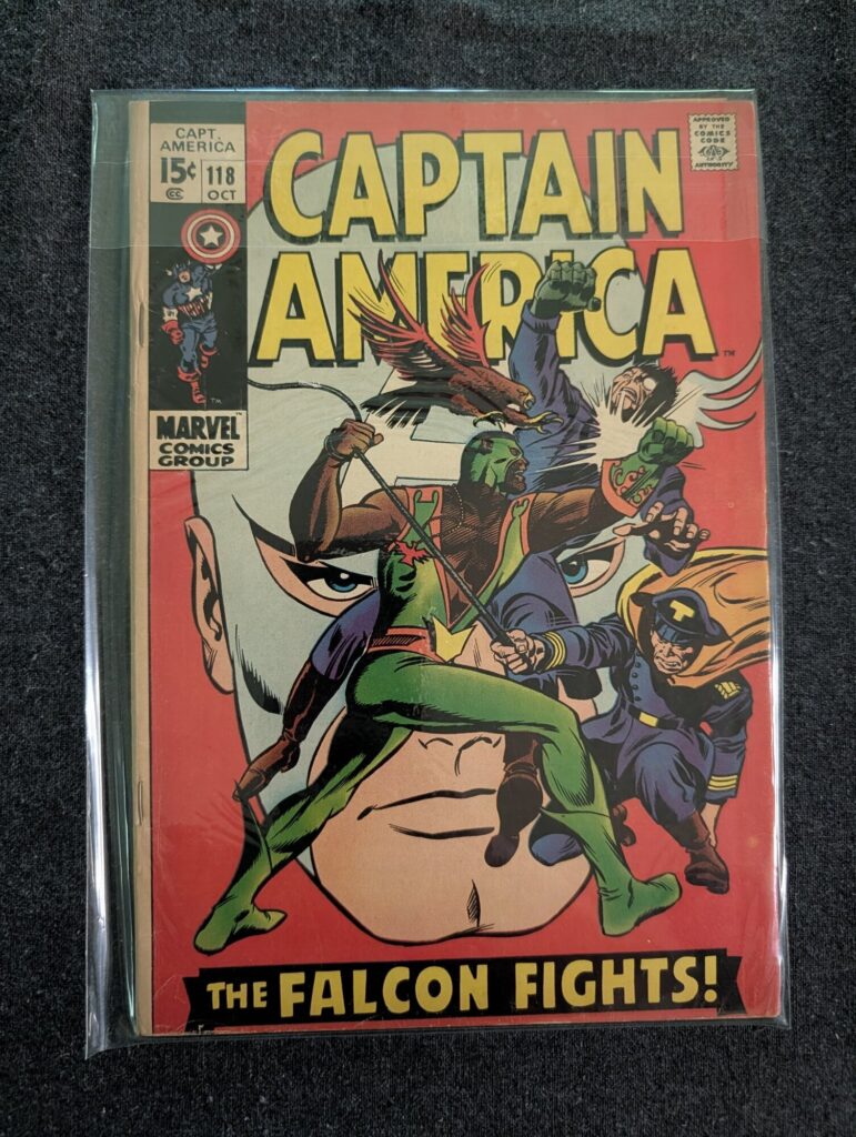 Captain America #118 front cover