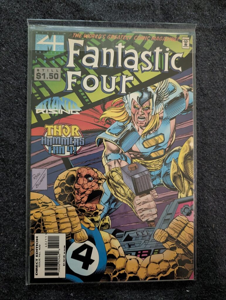Fantastic Four #402 front cover