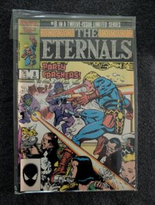The Eternals #8 front cover
