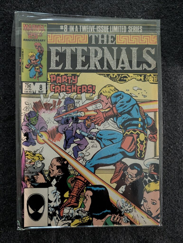 The Eternals #8 front cover