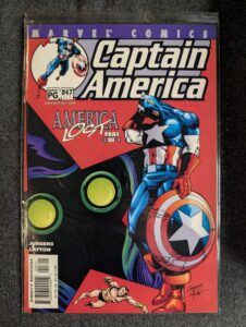 Captain America #47 front cover