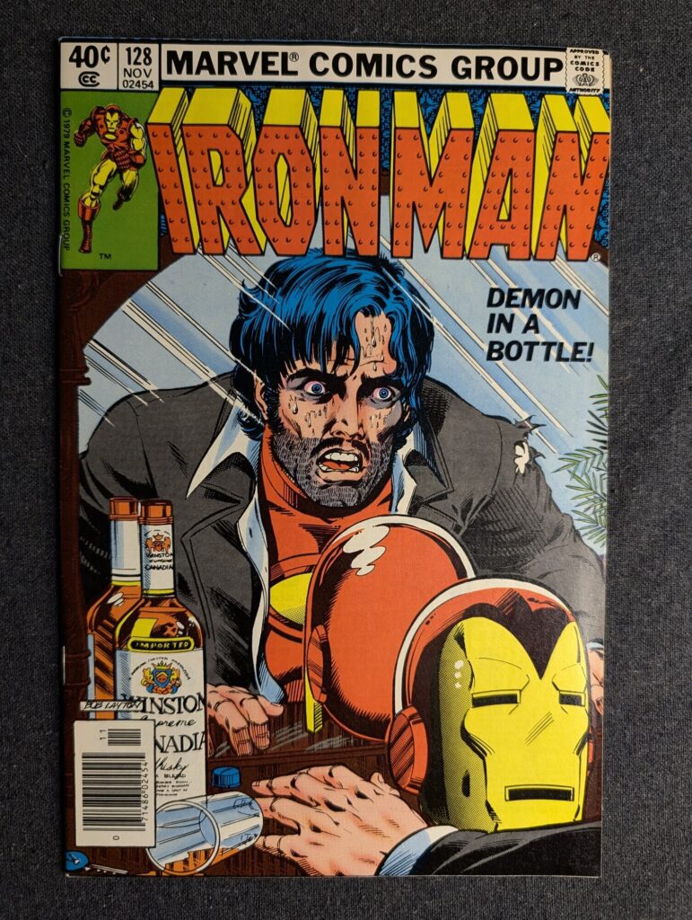 Iron Man #128 front cover