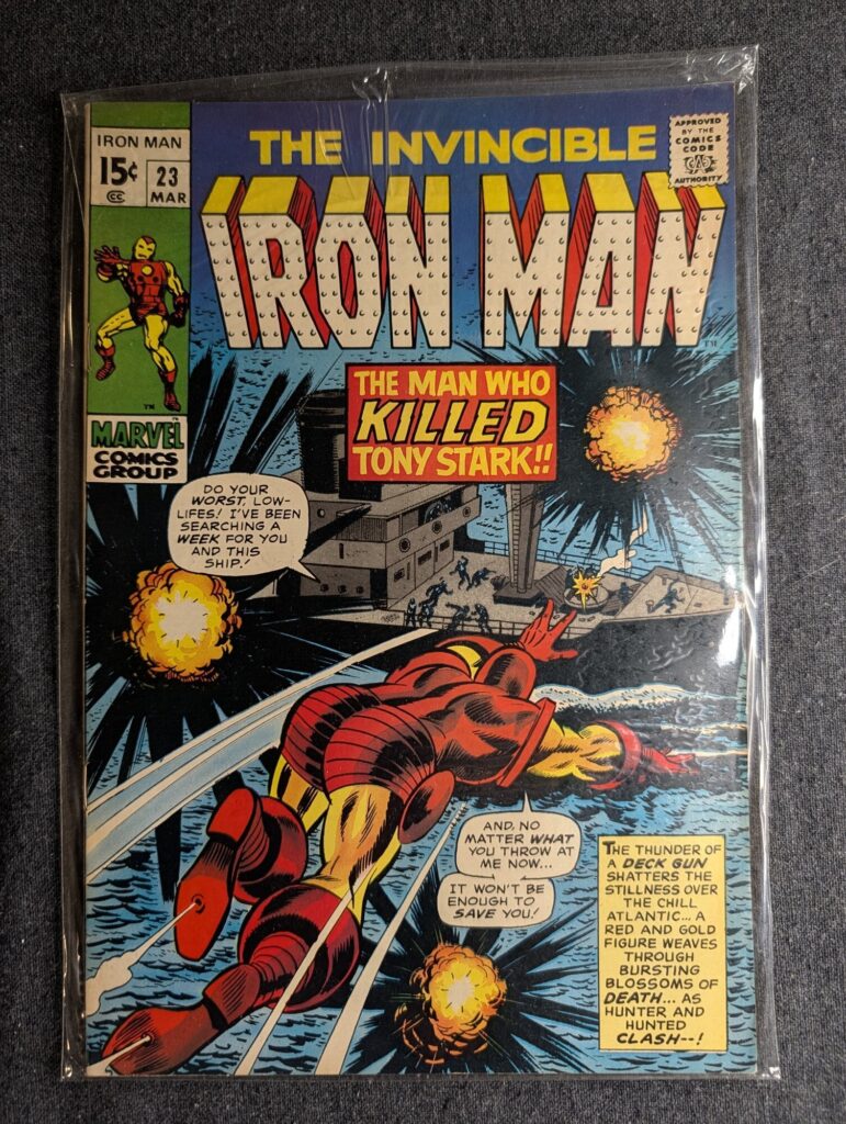 Iron Man #23 front cover