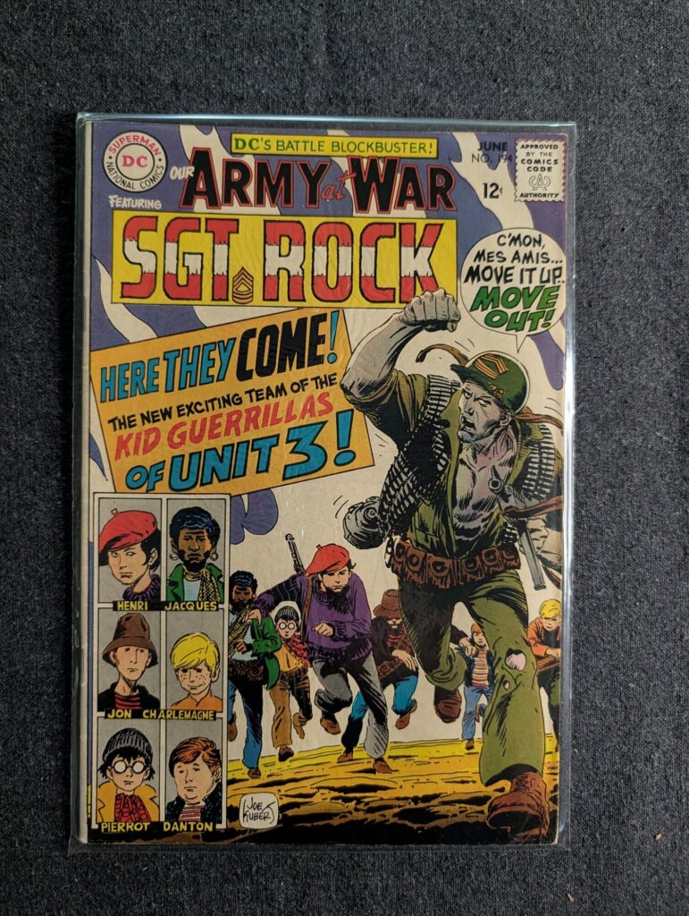 Our Army at War #194 front cover