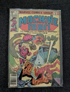 Machine Man #15 front cover