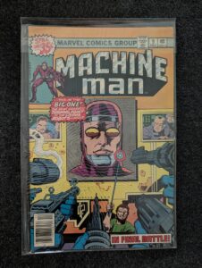 Machine Man #9 front cover
