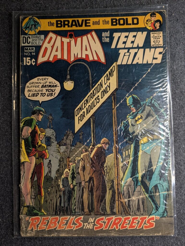 The Brave and the Bold #94 front cover