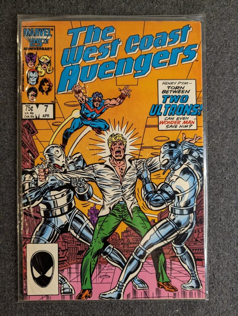 The West Coast Avengers #7 front cover