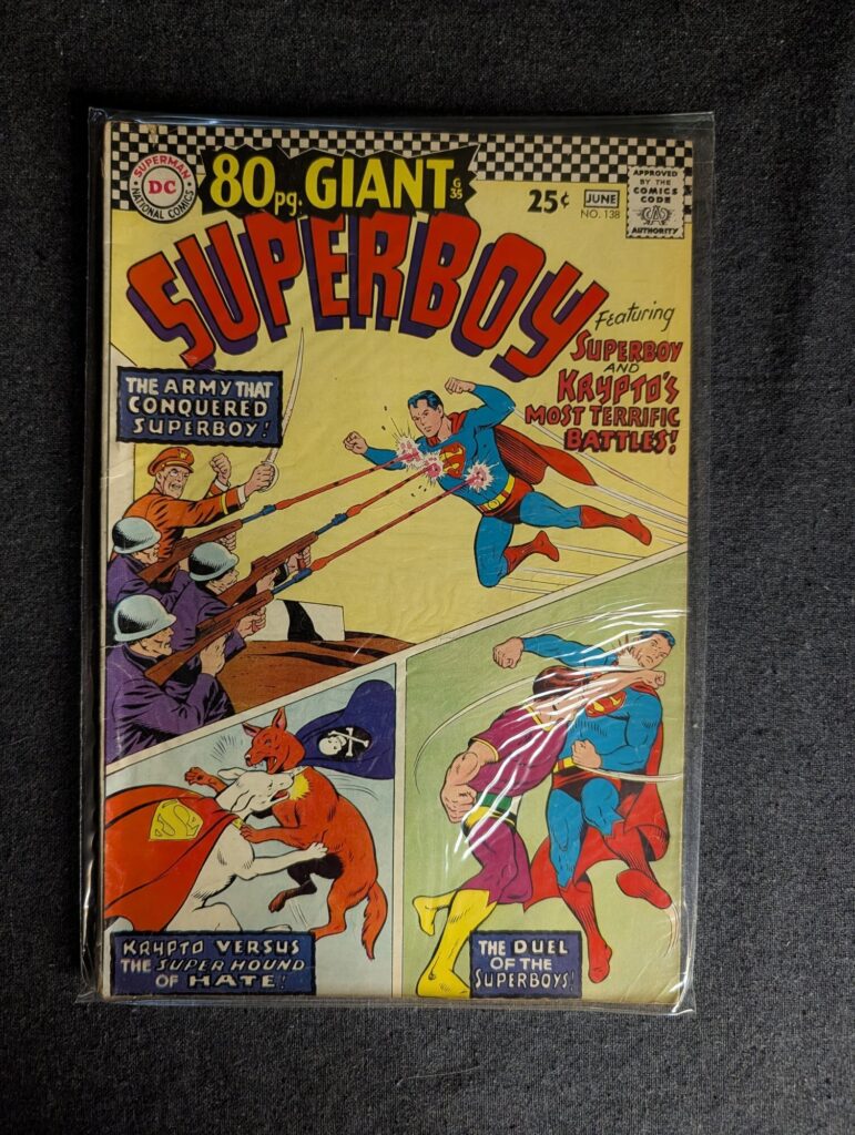 Superboy #138 front cover