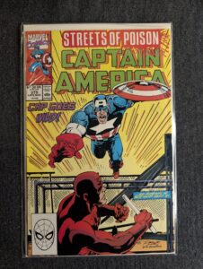 Captain America #375 front cover
