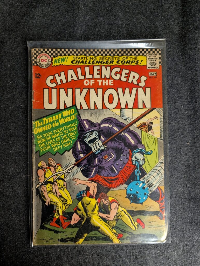 Challengers of the Unknown #49 front cover