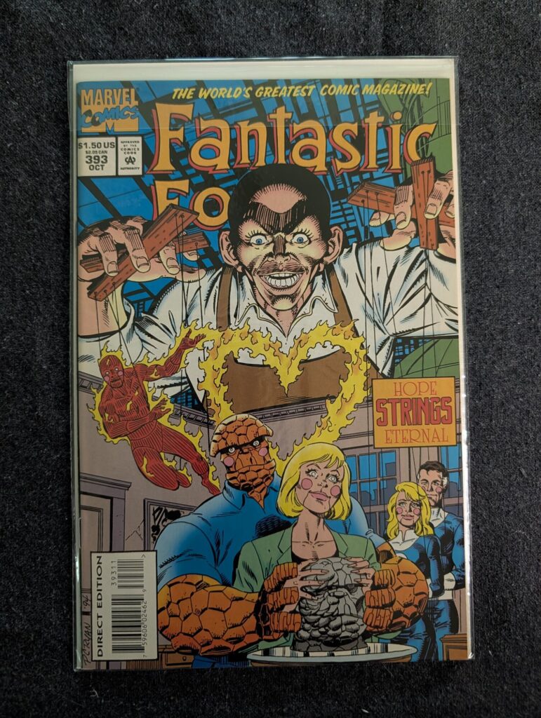 Fantastic Four #393 front cover