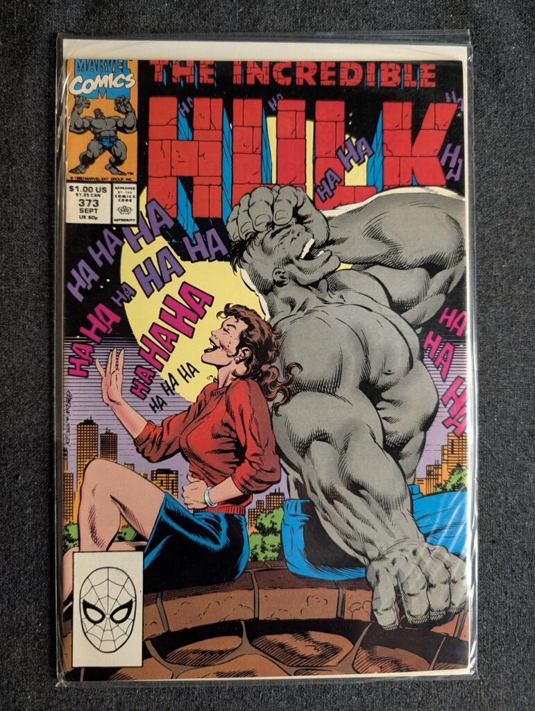 The Incredible Hulk #373 front cover