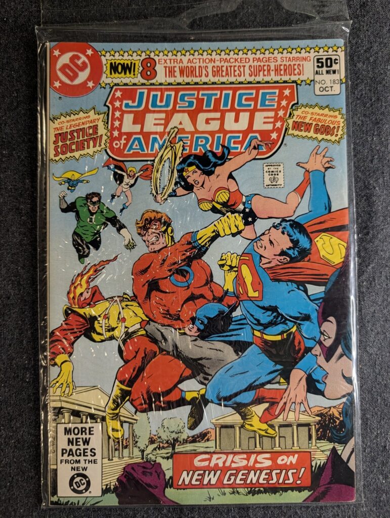 Justice League of America #183 front cover