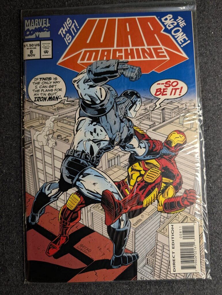 War Machine #8 front cover