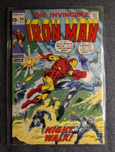 Iron Man #40 front cover