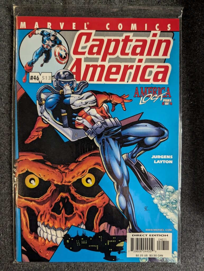 Captain America #46 front cover