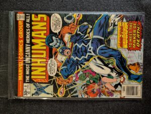 The Inhumans #9 front cover