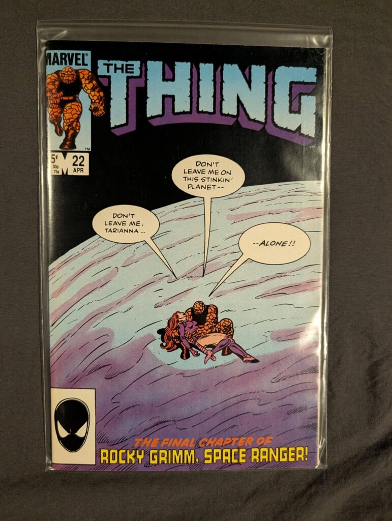 The Thing #22 front cover