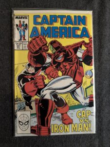 Captain America #341 front cover