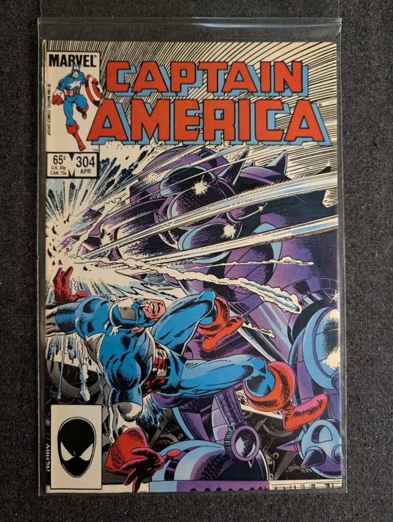 Captain America #304 front cover