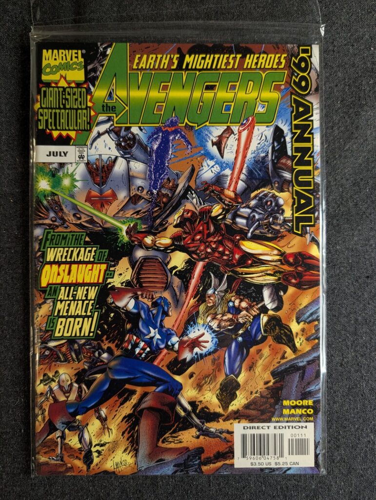 The Avengers Annual #1999 front cover