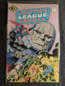 The Official Justice League of America Index #6 front cover