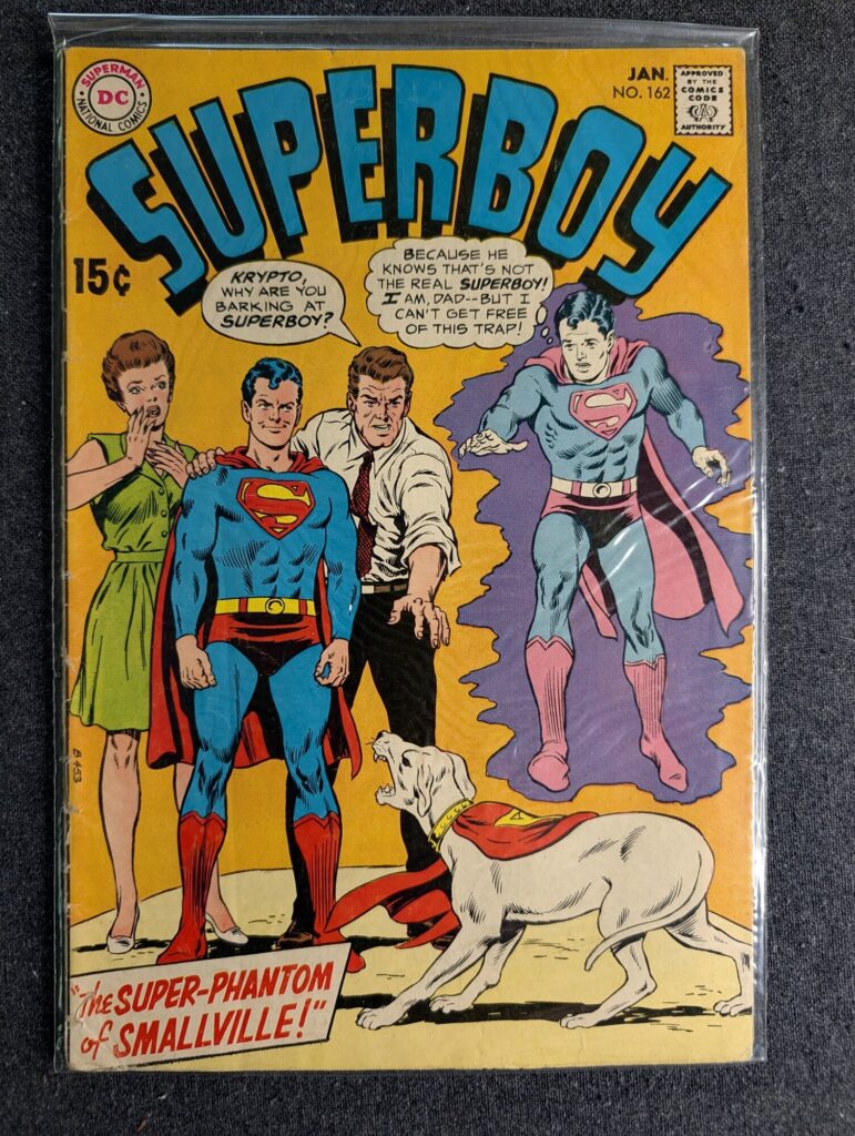 Superboy #162 front cover