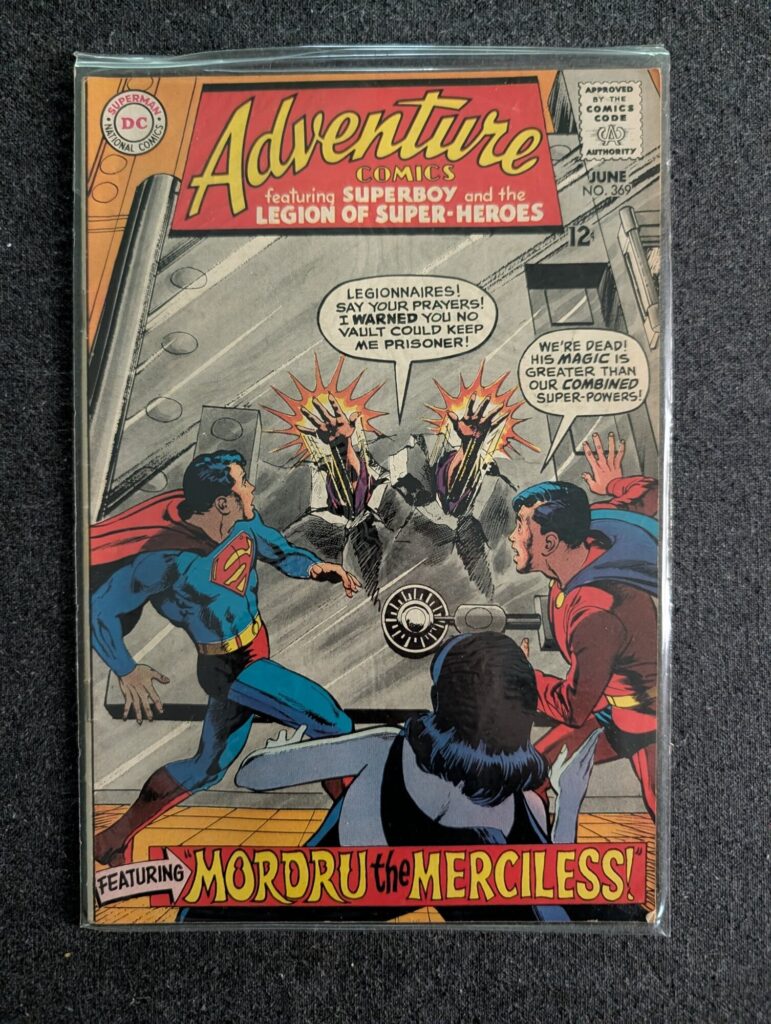 Adventure Comics #369 front cover