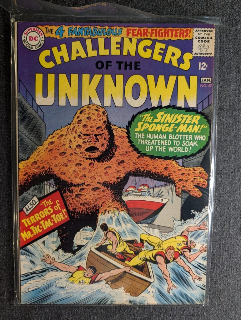 Challengers of the Unknown #47 front cover