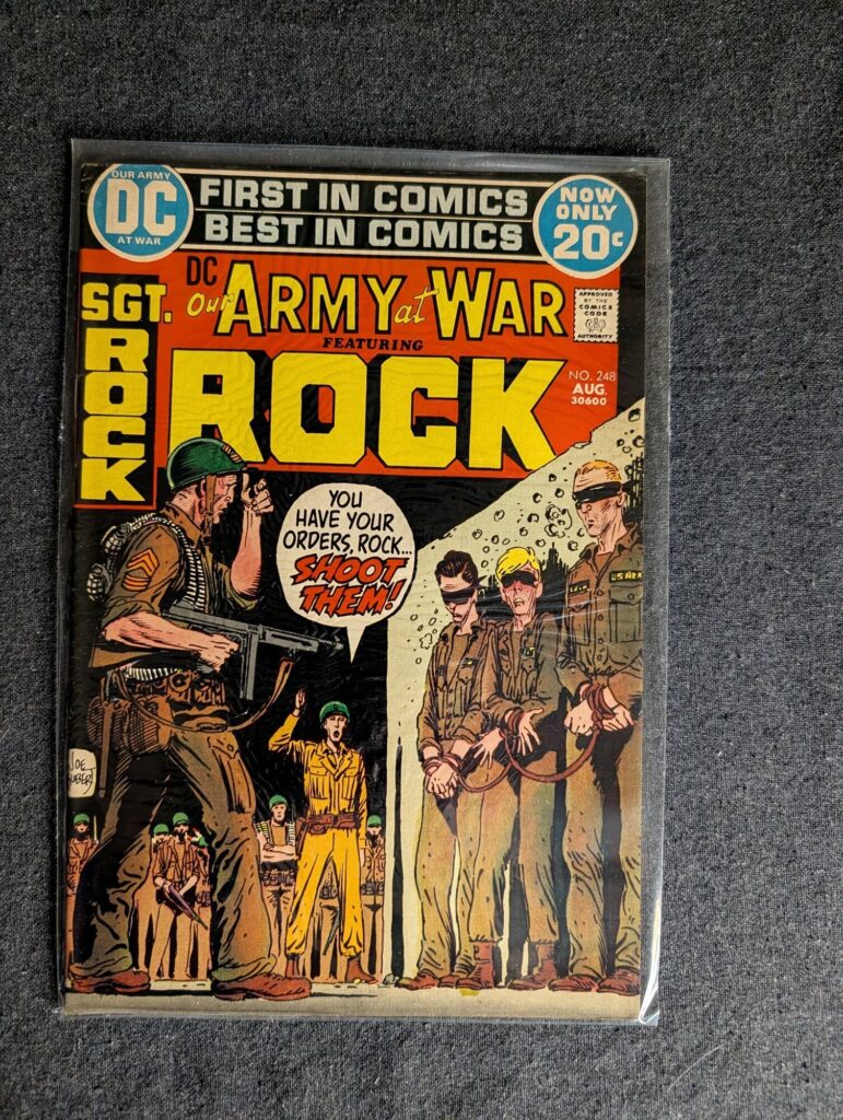 Our Army at War #248 front cover