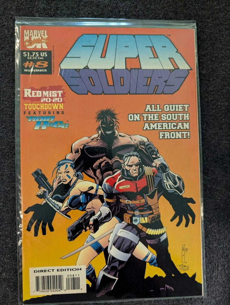 Super Soldiers #8 front cover