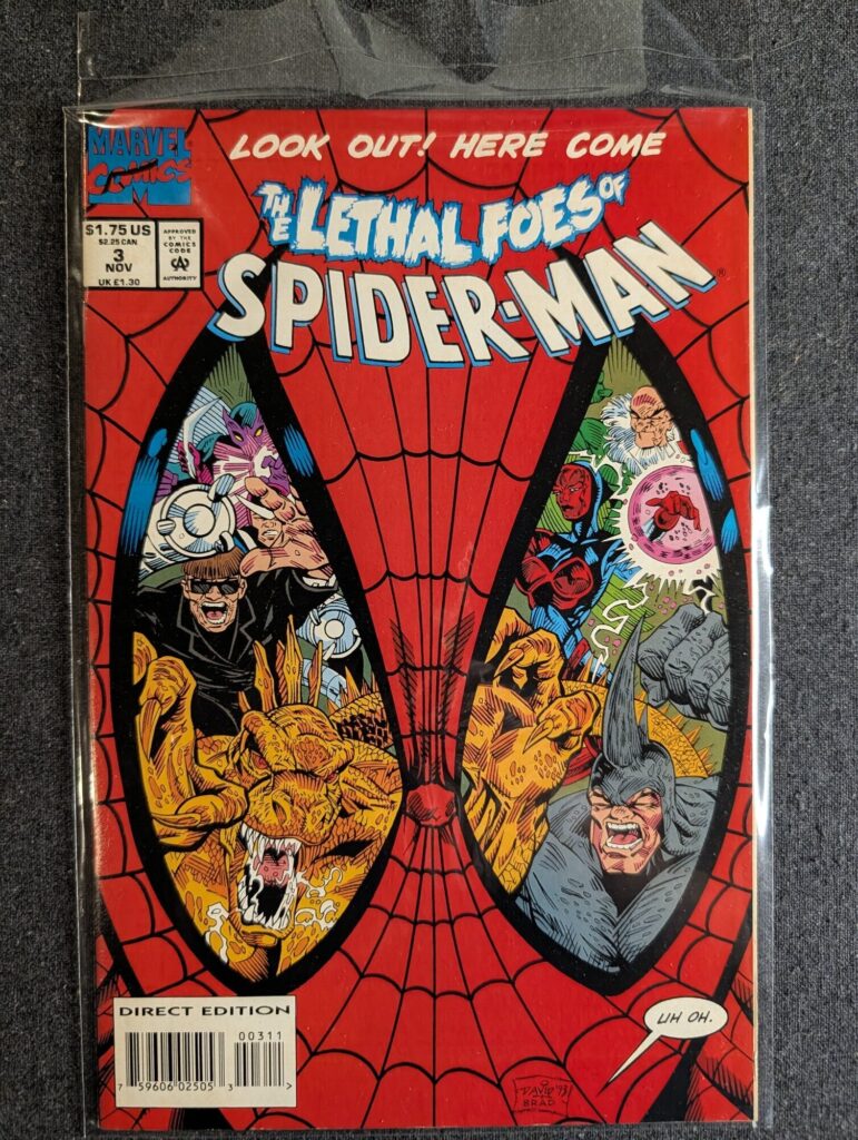 The Lethal Foes of Spider-Man #3 front cover