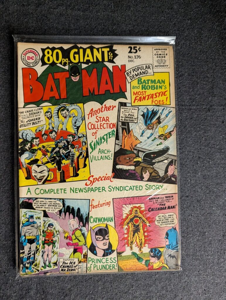 Batman #176 front cover