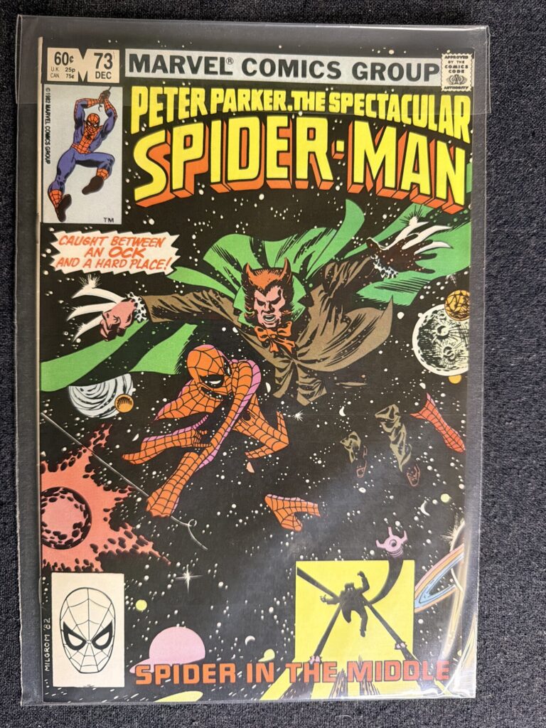 Peter Parker, The Spectacular Spider-Man #73 front cover